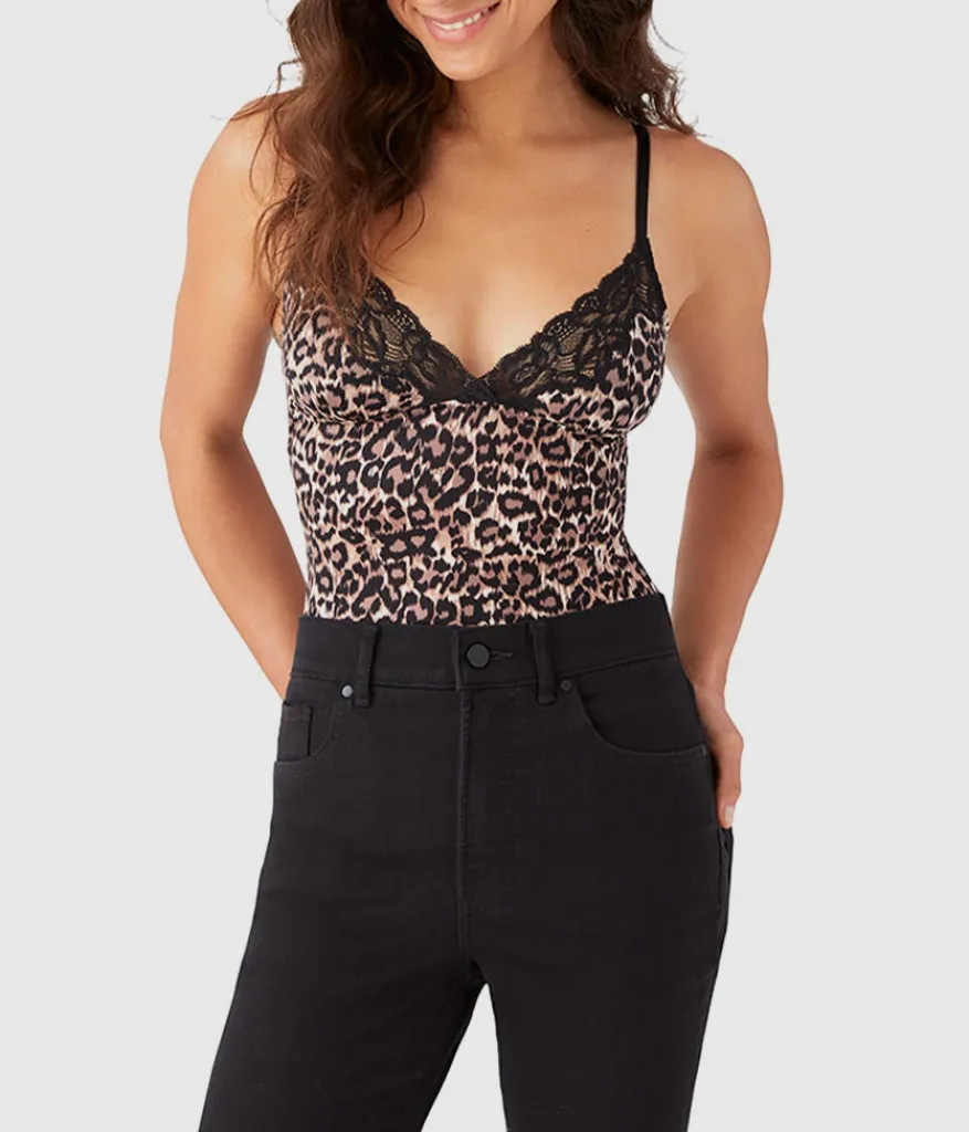 Wacoal Chemises & Bodysuits * Away Copoed Bodyuit Wild Thing