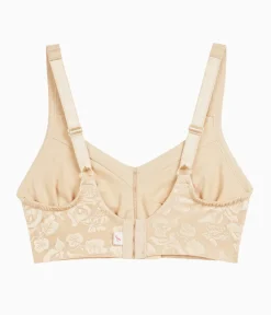 Wacoal Full Figure|Unlined * Awareness Full Figure Seamless Wire Free Bra Sand