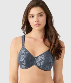 Wacoal Full Figure|Unlined * Awareness Underwire Bra Dark Slate
