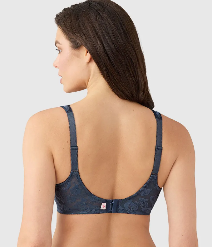Wacoal Full Figure|Unlined * Awareness Underwire Bra Dark Slate