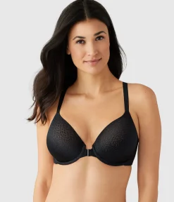 Wacoal Full Figure|T-Shirt * Back Appeal® Front Close T-Shirt Bra Black
