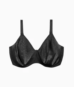 Wacoal Full Figure|Unlined * Back Appeal® H-K Cup Underwire Bra Black