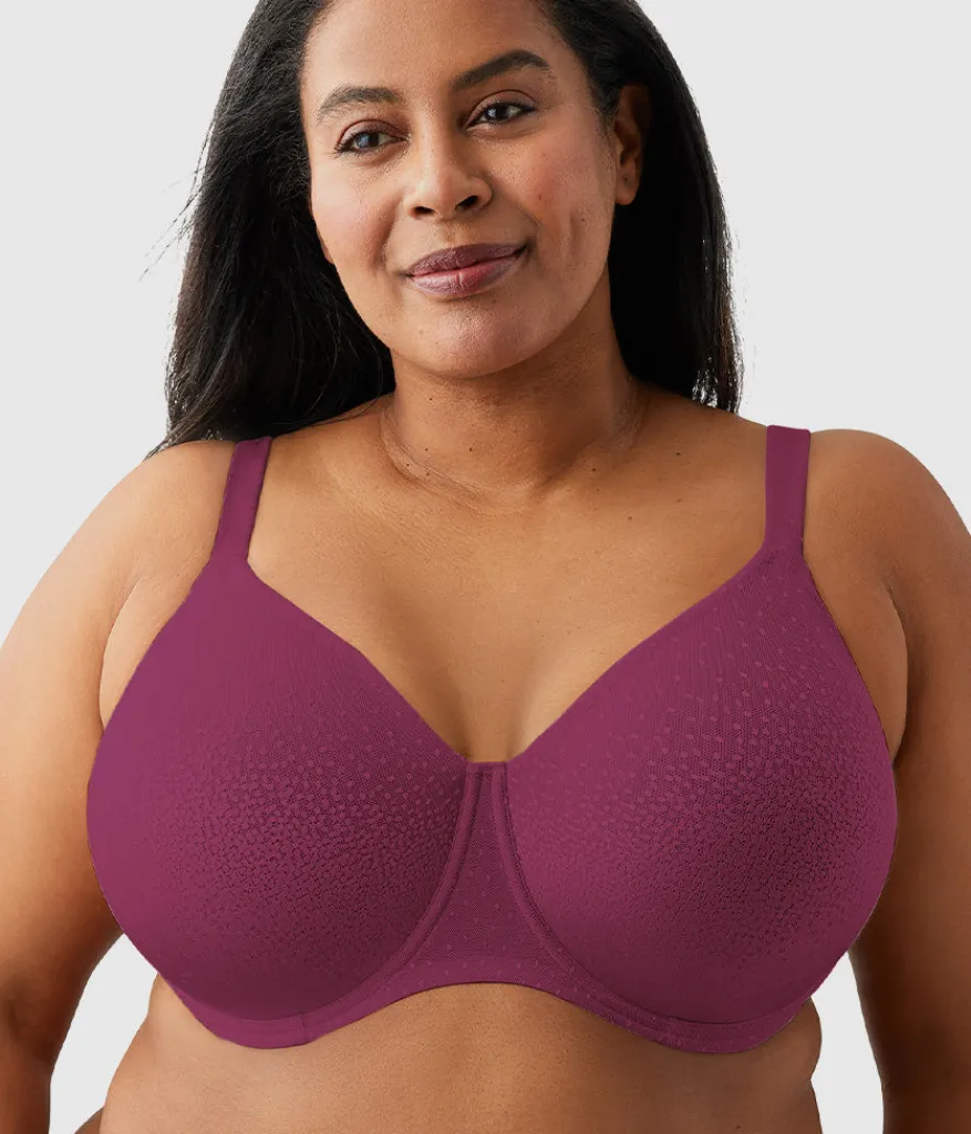 Wacoal Full Figure|Unlined * Back Appeal® H-K Cup Underwire Bra Berry Fizz