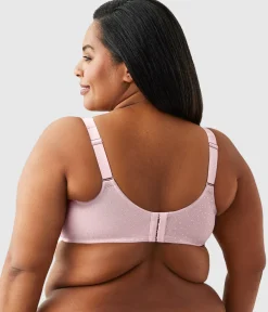 Wacoal Full Figure|Unlined * Back Appeal® H-K Cup Underwire Bra Cradle Pink