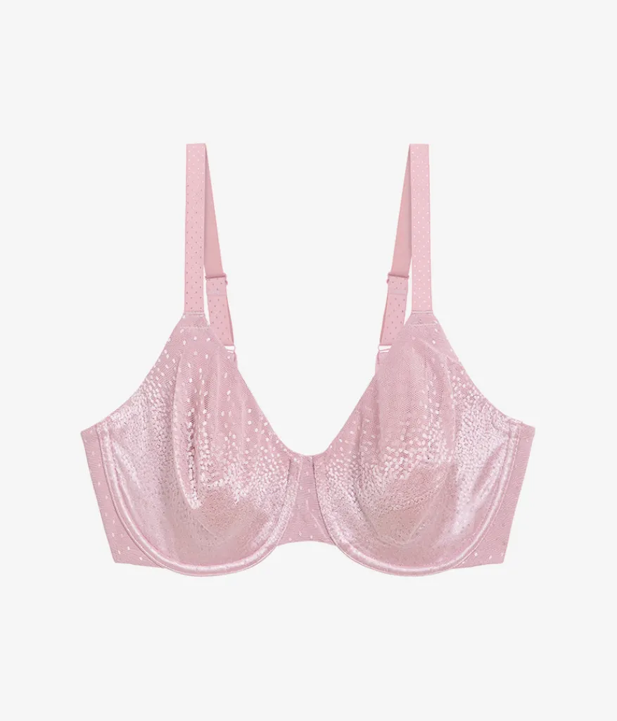 Wacoal Full Figure|Unlined * Back Appeal® Underwire Bra Lilas