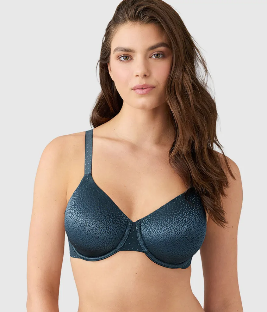 Wacoal Full Figure|Unlined * Back Appeal® Underwire Bra Dark Slate