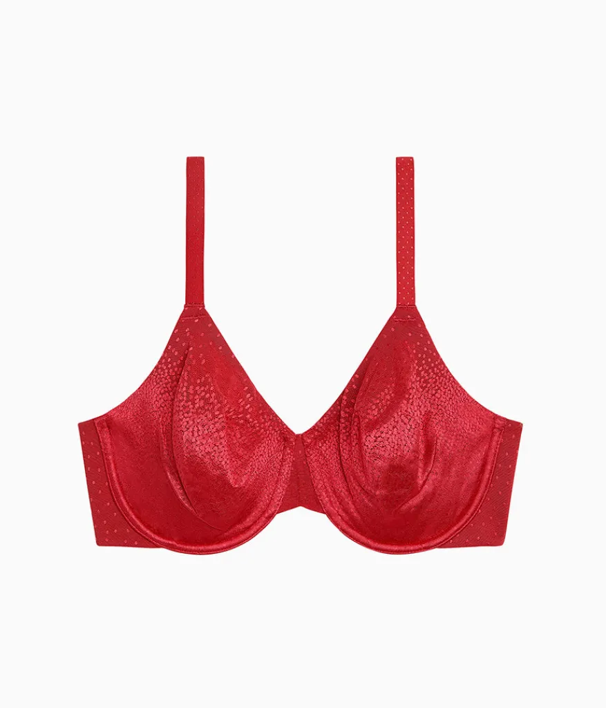 Wacoal Full Figure|Unlined * Back Appeal® Underwire Bra Regina Red