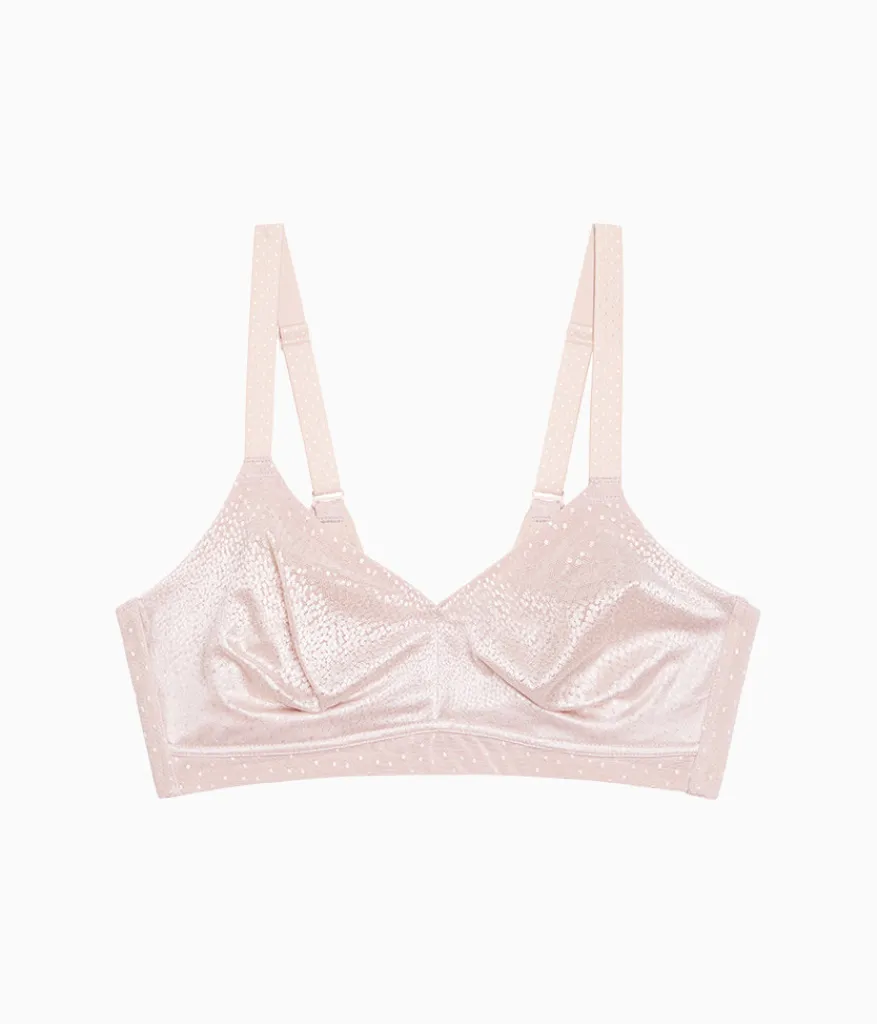 Wacoal Full Figure|Unlined * Back Appeal® Wire Free Bra Rose Dust