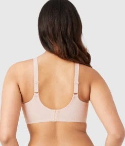 Wacoal Full Figure|Unlined * Back Appeal® Wire Free Bra Rose Dust