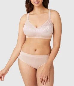 Wacoal Full Figure|Unlined * Back Appeal® Wire Free Bra Rose Dust