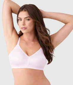 Wacoal Full Figure|Unlined * Back Appeal® Wire Free Bra Cradle Pink