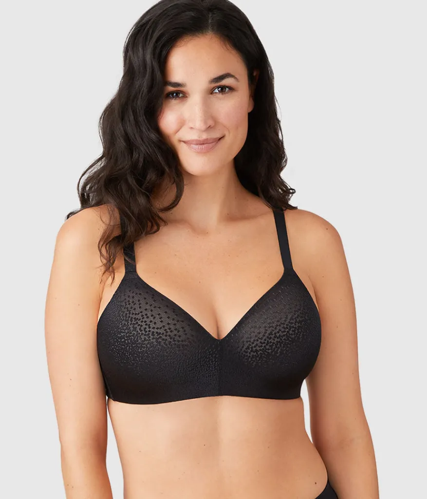 Wacoal Full Figure|T-Shirt * Back Appeal® Wire Free T-Shirt Bra Black