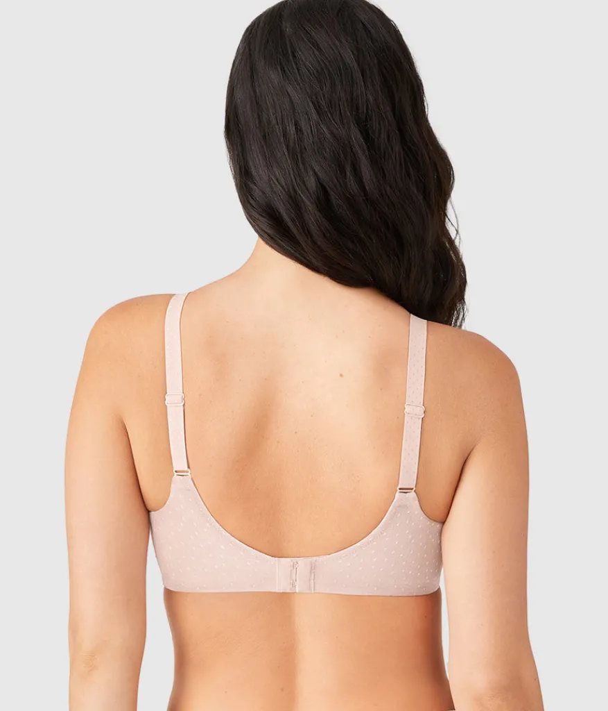 Wacoal Full Figure|T-Shirt * Back Appeal® Wire Free T-Shirt Bra Rose Dust