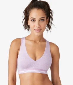 Wacoal Bralettes|Unlined * b.active Racerback port Braette Lavender Herb Heather
