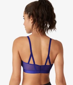 Wacoal Bralettes|Unlined * b.active port Braette Spectrum Blue
