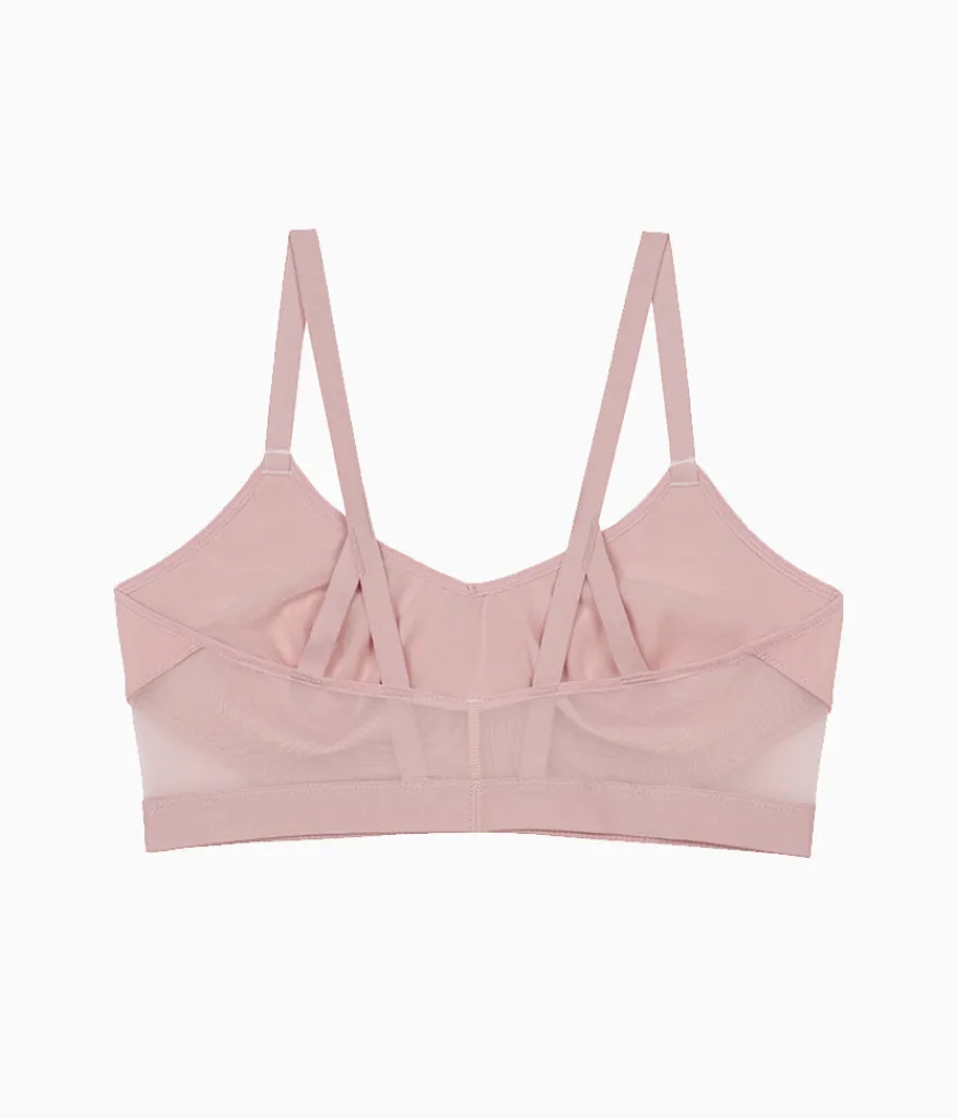 Wacoal Bralettes|Unlined * b.active port Braette Blush Pink
