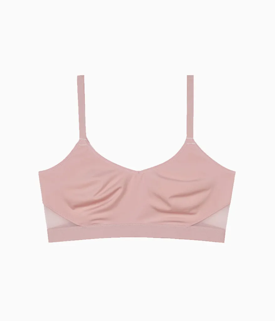Wacoal Bralettes|Unlined * b.active port Braette Blush Pink