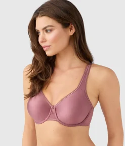 Wacoal Full Figure|Unlined * Basic Beauty Full Figure Seamless Underwire Bra Rose Brown