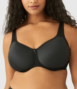 Wacoal Full Figure|T-Shirt * Basic Beauty Spacer Underwire T-Shirt Bra Black