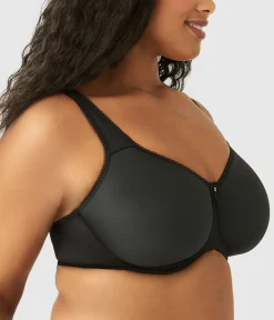 Wacoal Full Figure|T-Shirt * Basic Beauty Spacer Underwire T-Shirt Bra Black