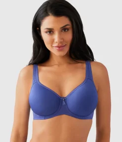 Wacoal Full Figure|T-Shirt * Basic Beauty Spacer Underwire T-Shirt Bra Skipper Blue