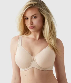 Wacoal Full Figure|T-Shirt * Basic Beauty Spacer Underwire T-Shirt Bra Sand