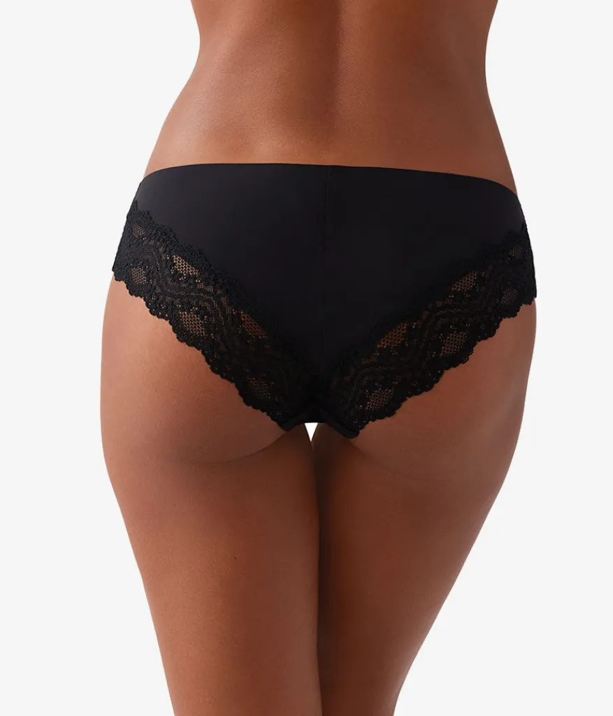 Wacoal Tanga/Cheeky * b.bare Cheeky Panty Pack Rose Smoke/Antler/Night