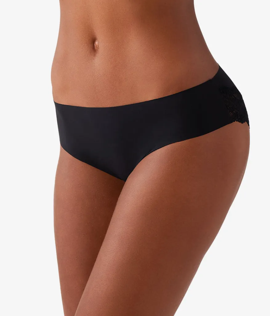 Wacoal Tanga/Cheeky * b.bare Cheeky Panty Pack Rose Smoke/Antler/Night