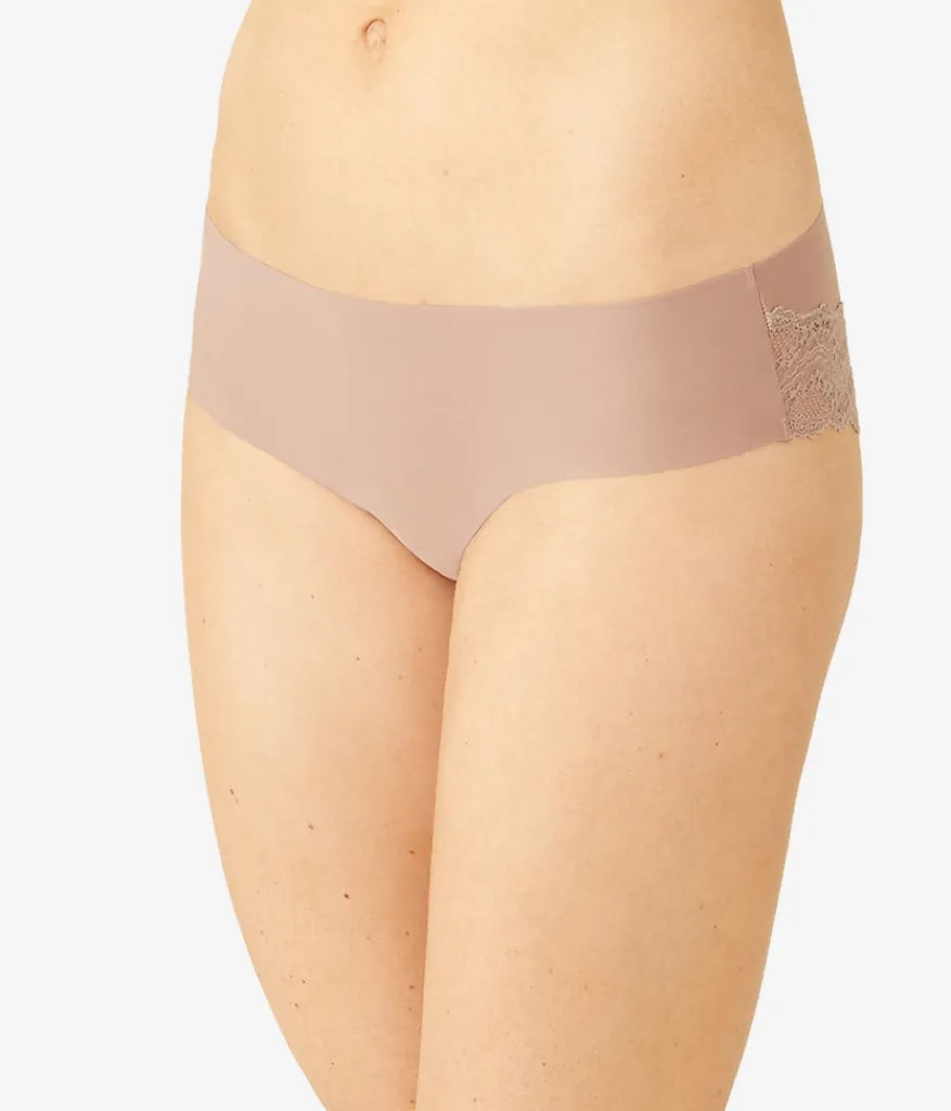 Wacoal Tanga/Cheeky * b.bare Cheeky Panty Pack Rose Smoke/Antler/Night
