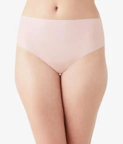 Wacoal Thong * b.bare Hi-Wait Thong Rose Smoke