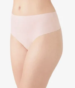 Wacoal Thong * b.bare Hi-Wait Thong Rose Smoke