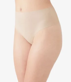 Wacoal Thong * b.bare Hi-Wait Thong Au Natural