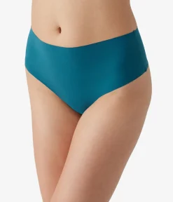 Wacoal Thong * b.bare Hi-Wait Thong Blue Coral
