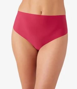 Wacoal Thong * b.bare Hi-Wait Thong Persian Red