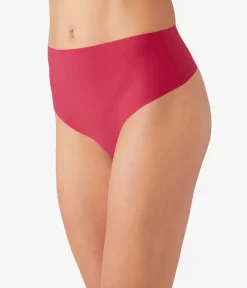 Wacoal Thong * b.bare Hi-Wait Thong Persian Red