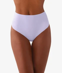 Wacoal Thong * b.bare Hi-Wait Thong Thistle