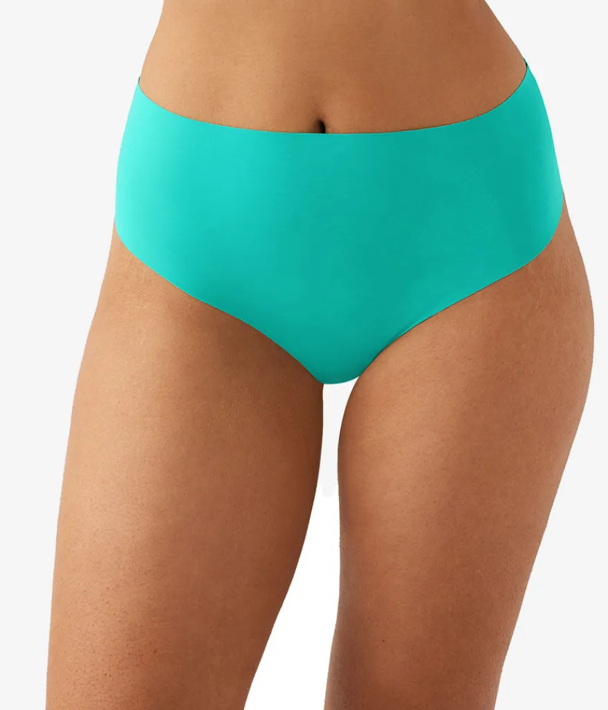 Wacoal Thong * b.bare Hi-Wait Thong Water Garden