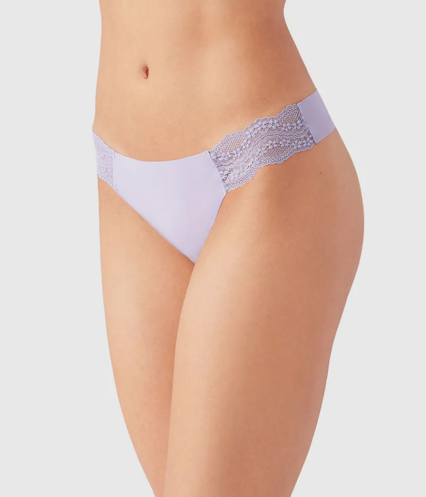 Wacoal Thong * b.bare Thong Lavender Gray