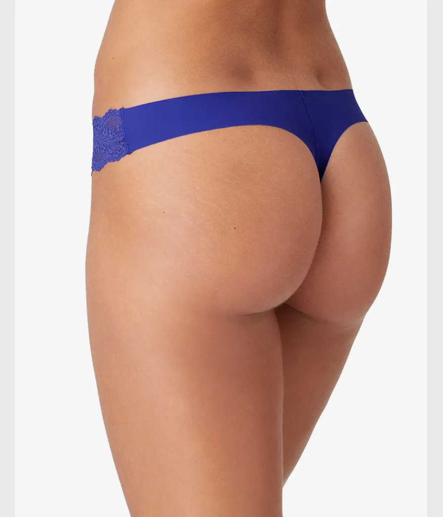 Wacoal Thong * b.bare Thong Spectrum Blue