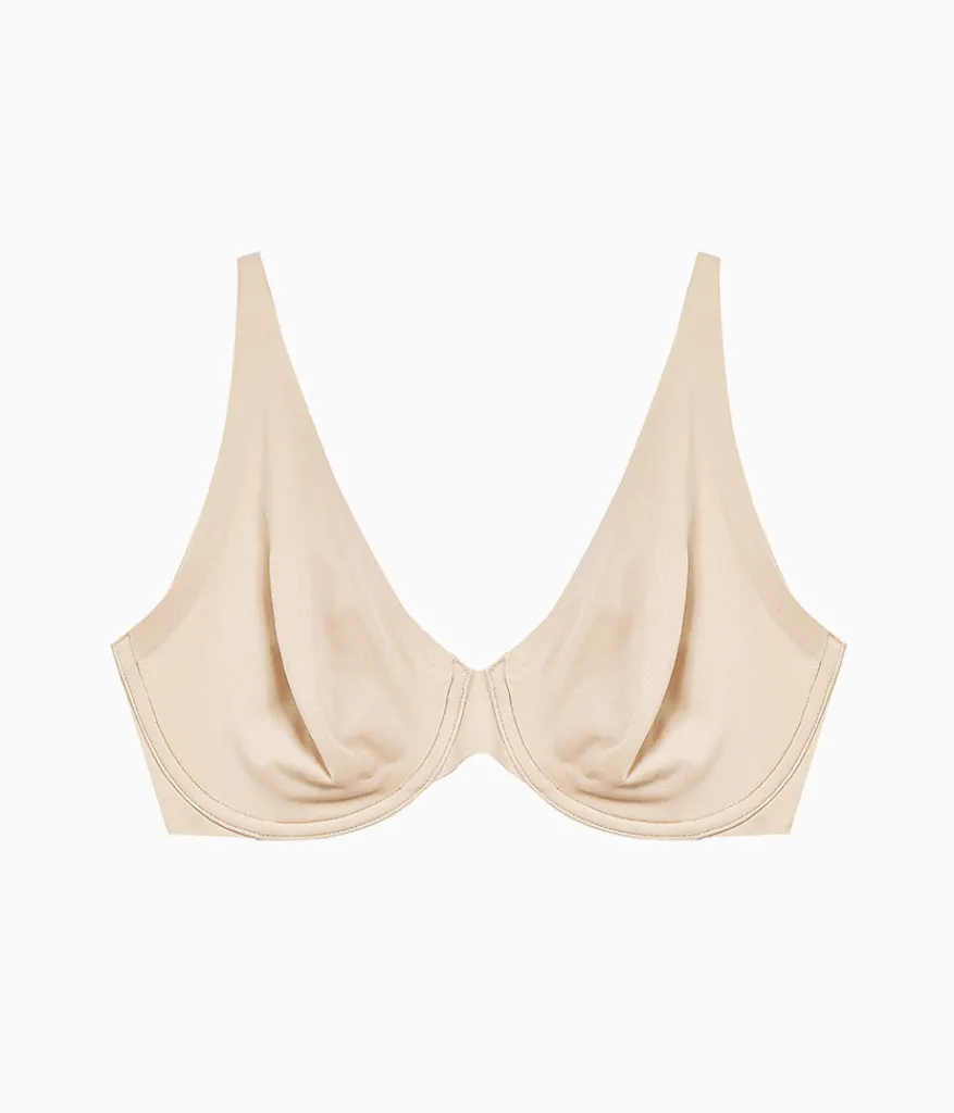 Wacoal Unlined|Seamless * Better Than Braless™ Underwire Bra Sand