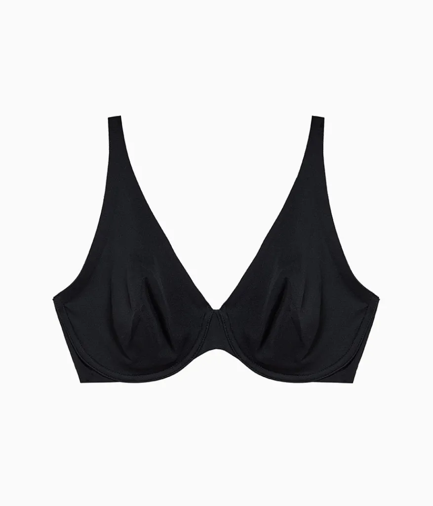 Wacoal Unlined|Seamless * Better Than Braless™ Underwire Bra Black