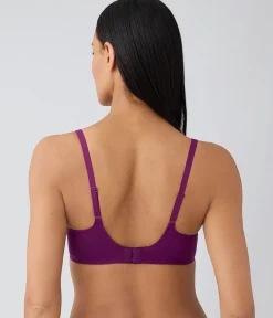 Wacoal Unlined|Seamless * Better Than Braless™ Underwire Bra Dark Purple