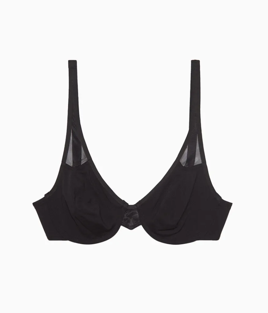 Wacoal Underwire|Racerback/Convertible * Body by 2.0 Underwire Bra Black