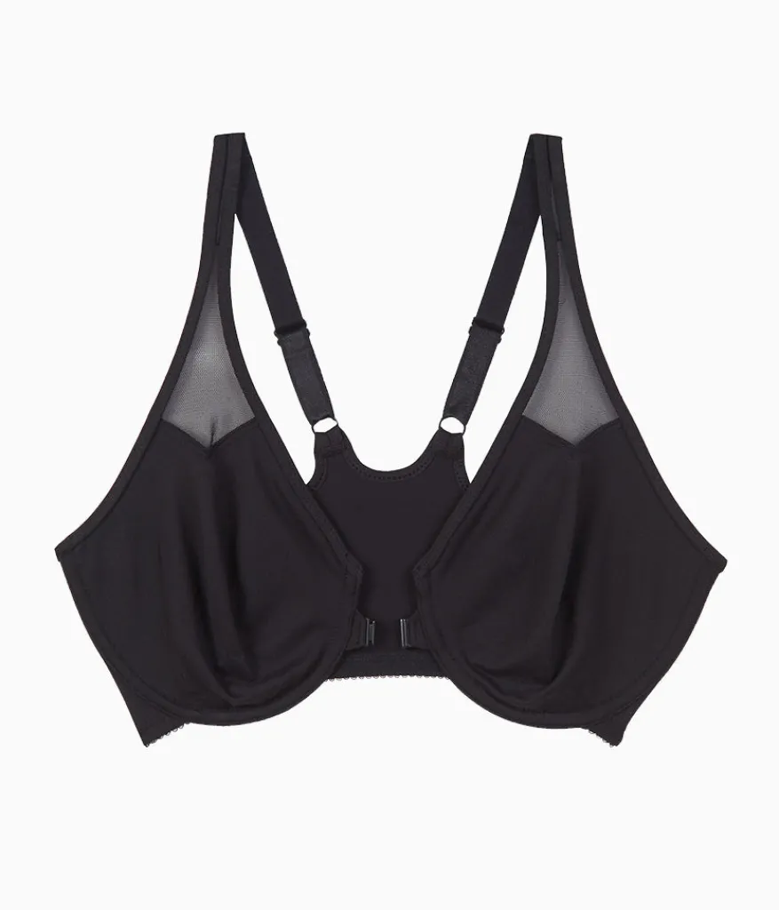 Wacoal Unlined|Racerback/Convertible * Body by Racerback Underwire Bra Black