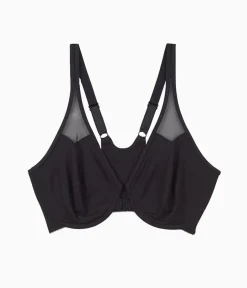 Wacoal Unlined|Racerback/Convertible * Body by Racerback Underwire Bra Black