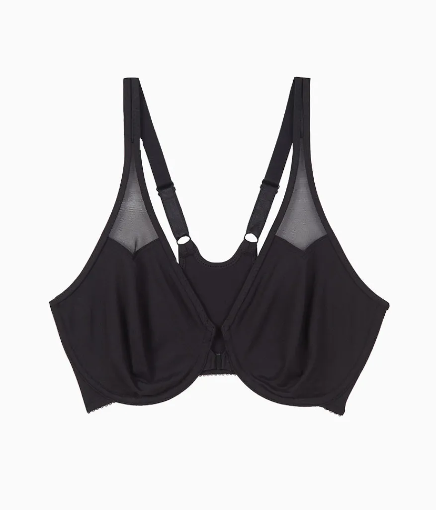 Wacoal Unlined|Racerback/Convertible * Body by Racerback Underwire Bra Black