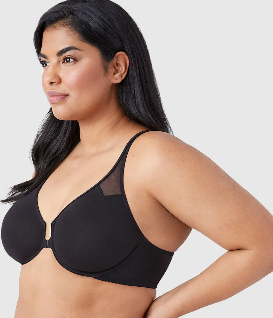 Wacoal Unlined|Racerback/Convertible * Body by Racerback Underwire Bra Black