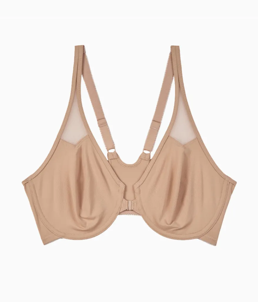 Wacoal Unlined|Racerback/Convertible * Body by Racerback Underwire Bra Toast