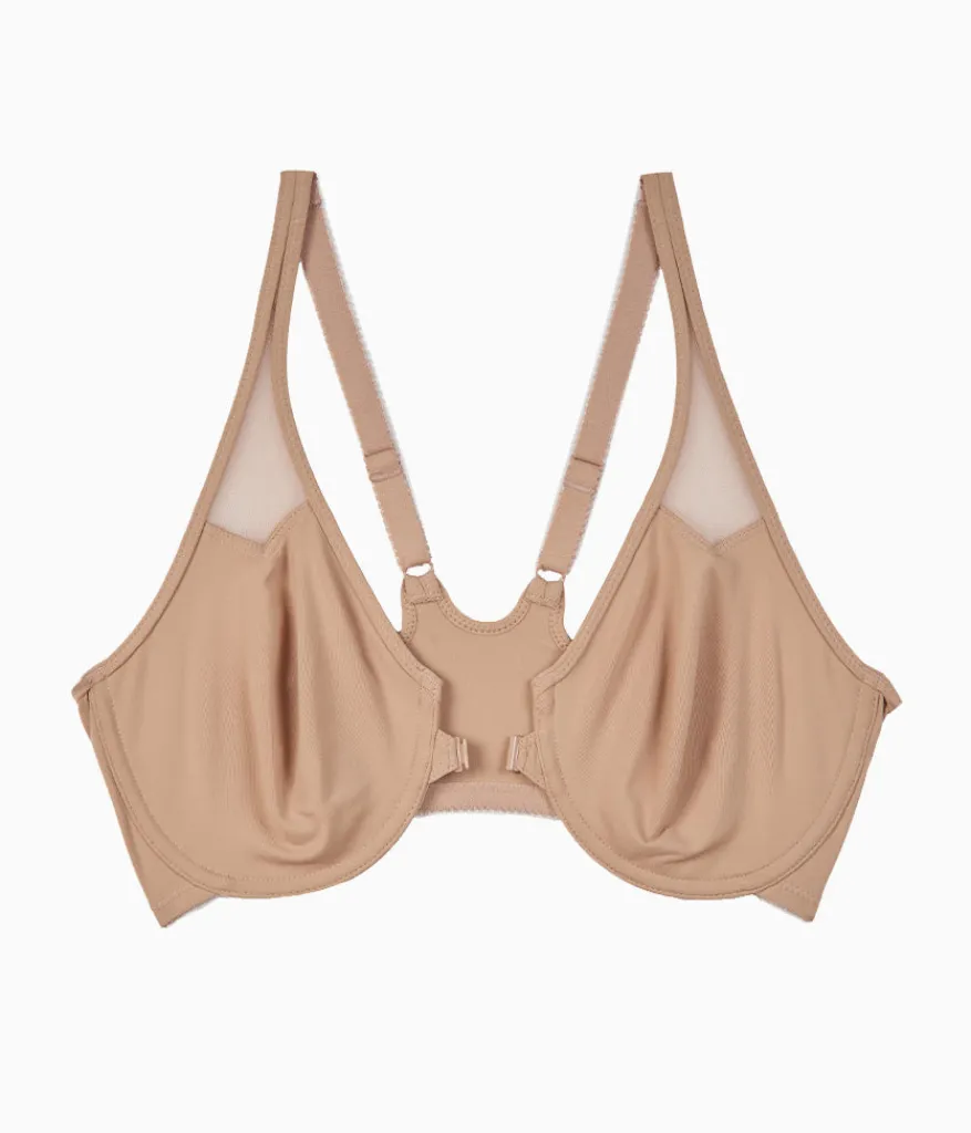 Wacoal Unlined|Racerback/Convertible * Body by Racerback Underwire Bra Toast