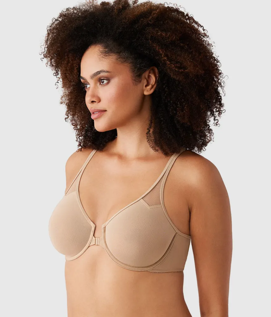 Wacoal Unlined|Racerback/Convertible * Body by Racerback Underwire Bra Toast